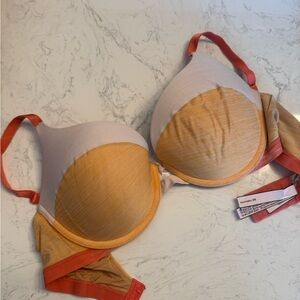 Victoria's Secret Orange and Cream Bra